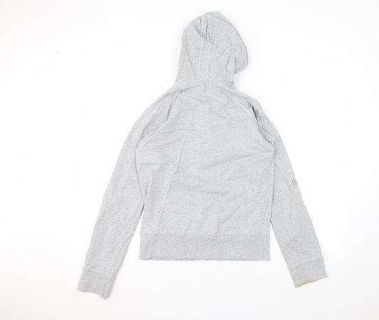 Gap Womens Grey  Cotton Pullover Hoodie Size S