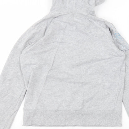 Gap Womens Grey  Cotton Pullover Hoodie Size S