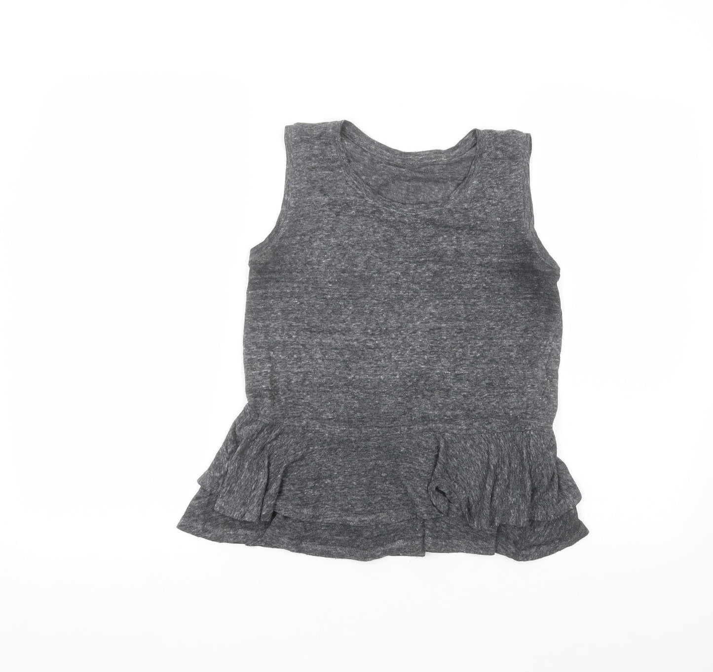 Womens UK Size XS Gap Black Basic T-Shirt