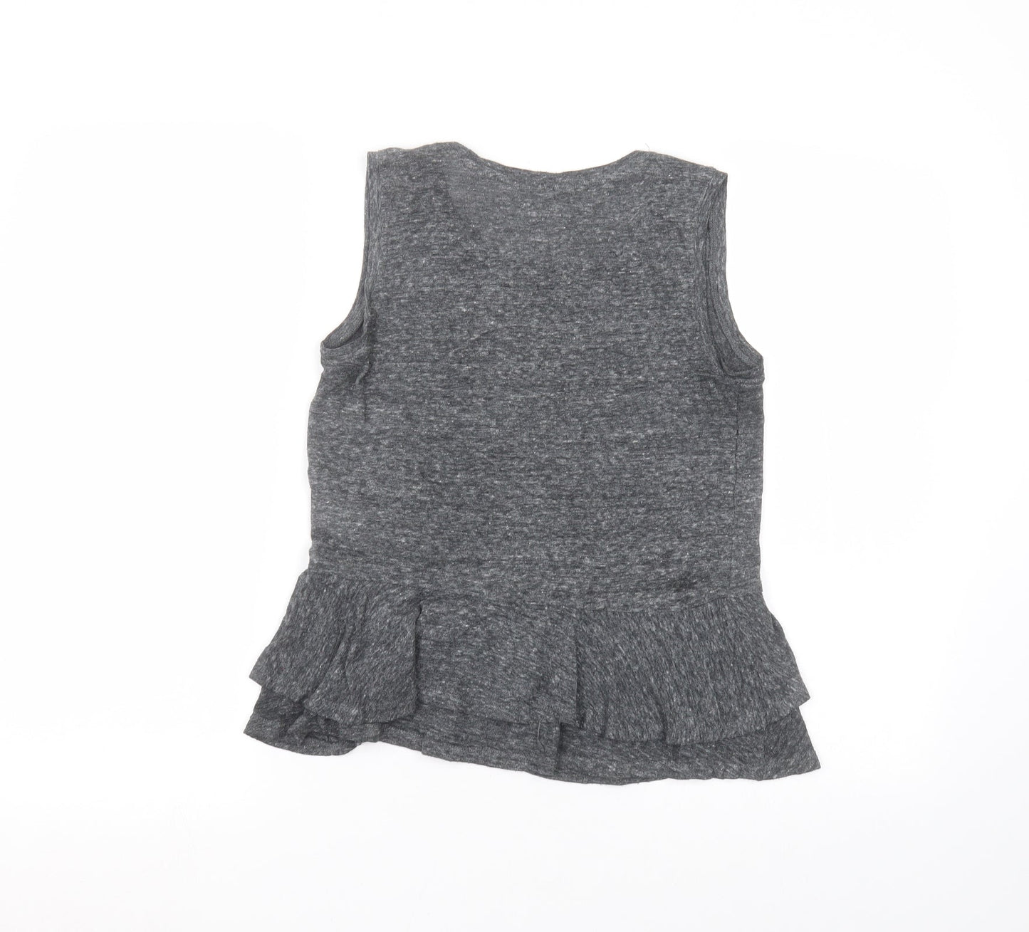 Womens UK Size XS Gap Black Basic T-Shirt