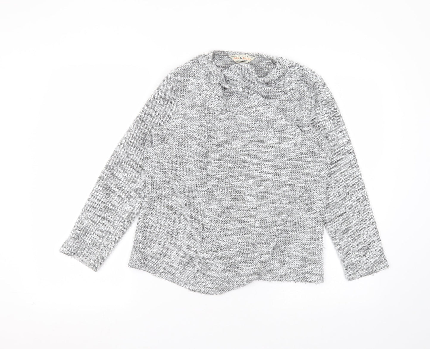 Womens UK Size 10 Dorothy Perkins Grey Cardigan Jumper