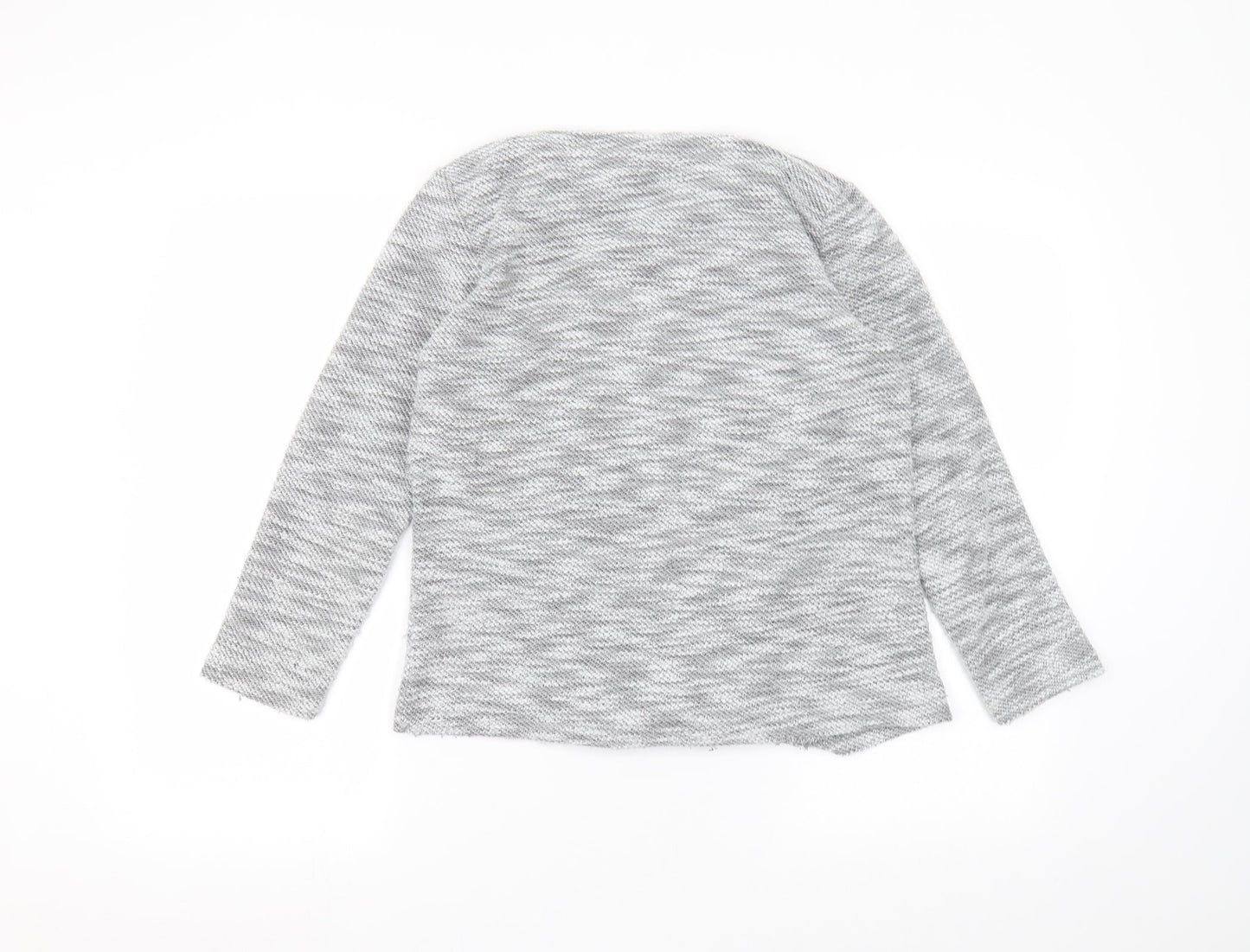 Womens UK Size 10 Dorothy Perkins Grey Cardigan Jumper