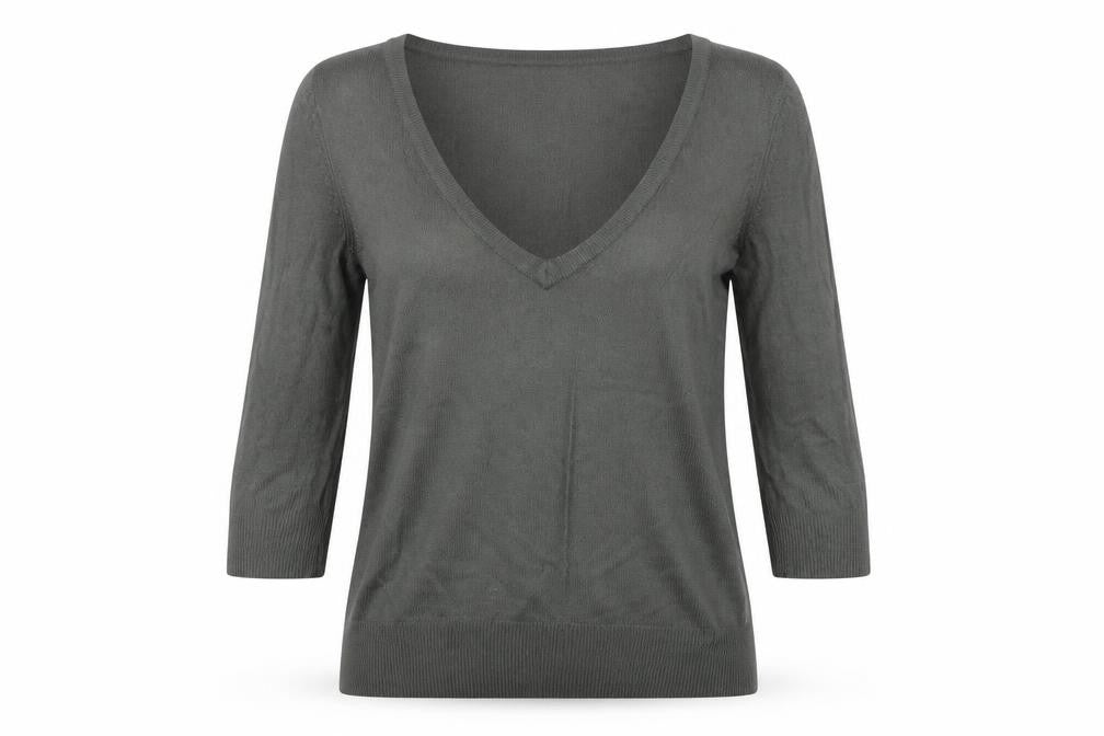 Womens UK Size 8 Topshop Grey Pullover Jumper