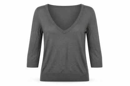 Womens UK Size 8 Topshop Grey Pullover Jumper