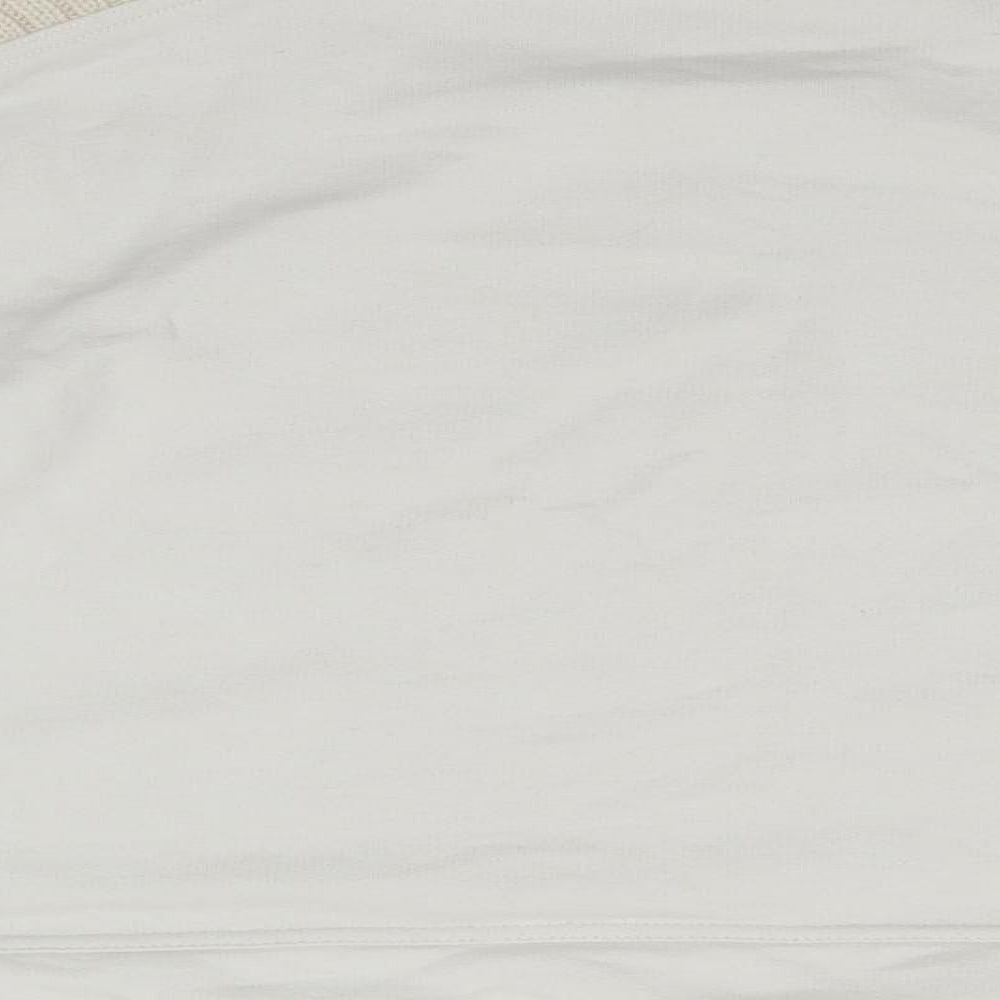 Womens UK Size M Zara White Pullover Jumper