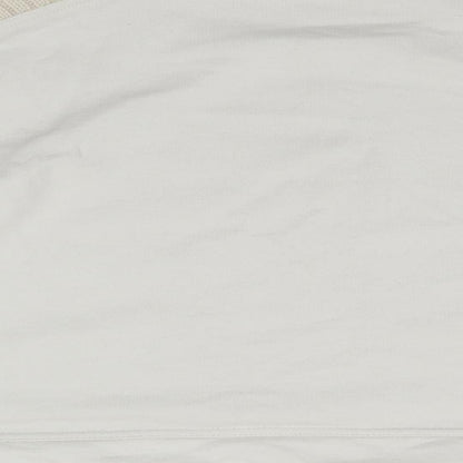 Womens UK Size M Zara White Pullover Jumper