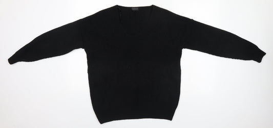 Womens UK Size 6 Topshop Black Pullover Jumper