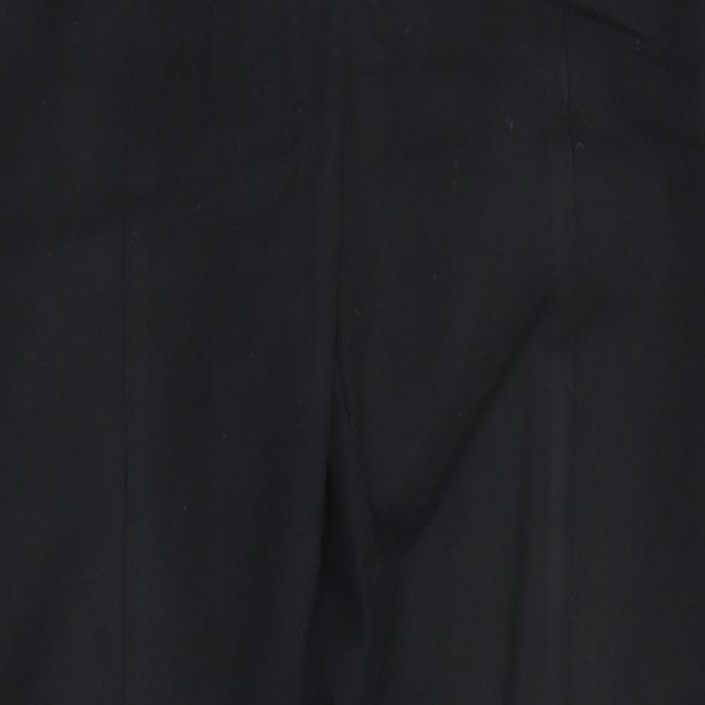 Womens UK Size 8 Oasis Regular Fit  Black Trousers