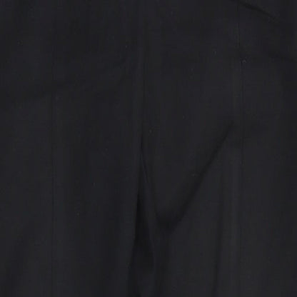 Womens UK Size 8 Oasis Regular Fit  Black Trousers