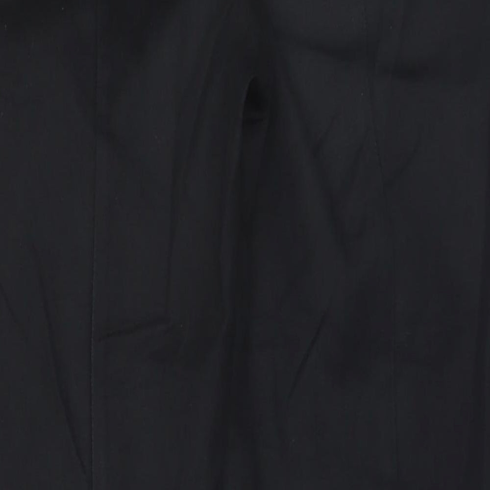 Womens UK Size 8 Oasis Regular Fit  Black Trousers