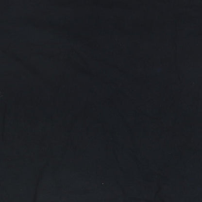 Mens UK Size M Gildan Black  T-Shirt