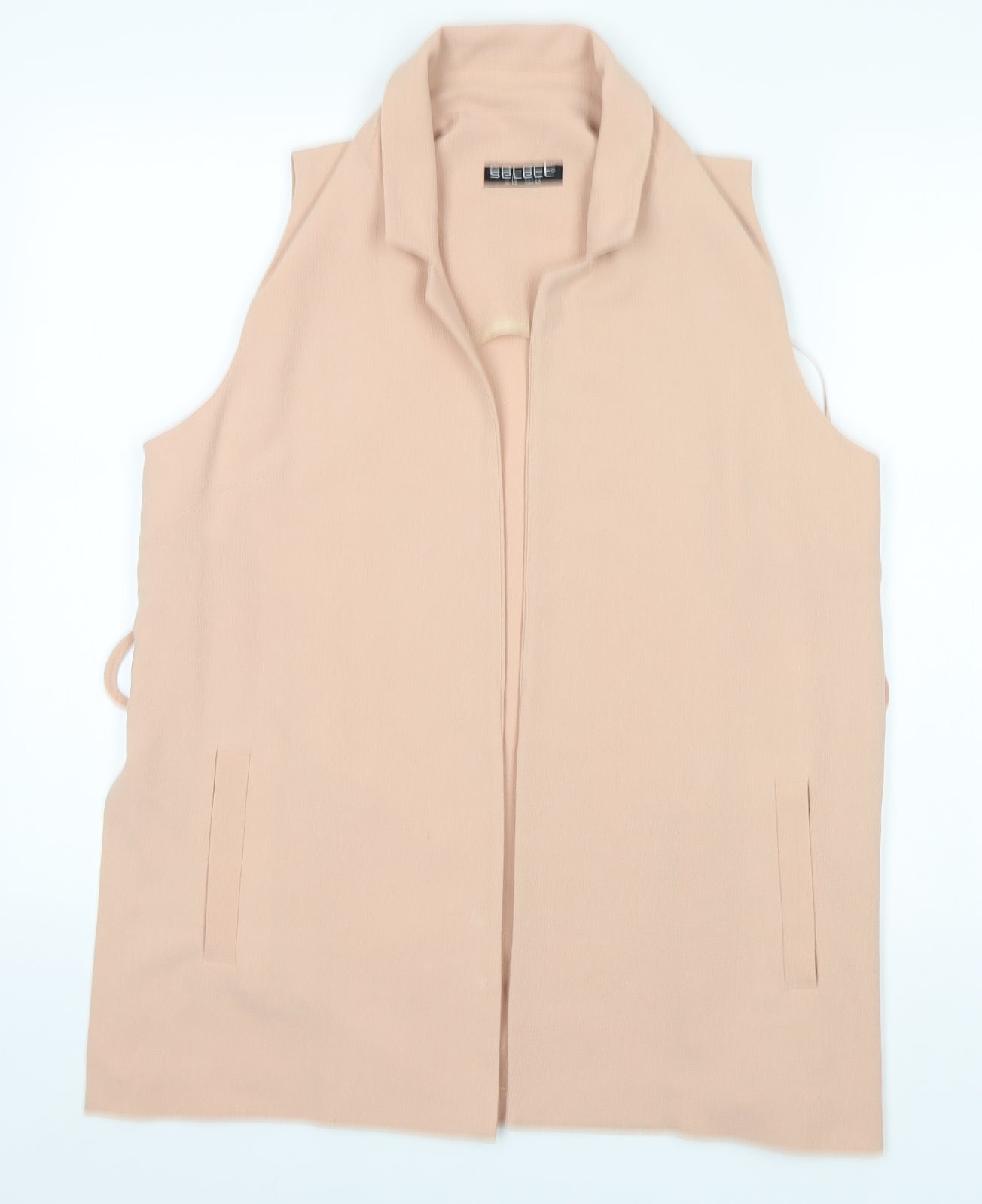 Womens UK Size 12 Select Beige Cardigan Jumper