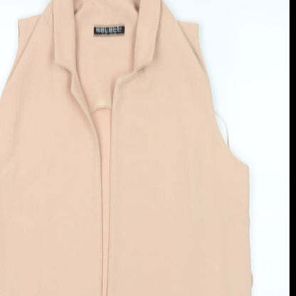 Womens UK Size 12 Select Beige Cardigan Jumper