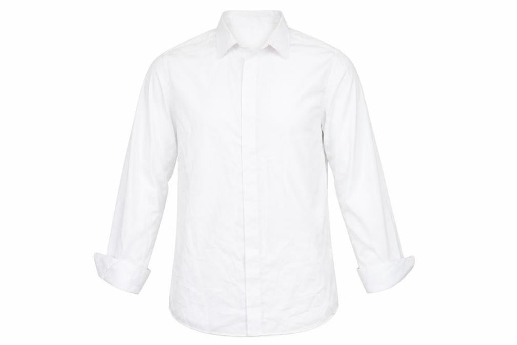 Mens UK Size 16.5 ColinRoss White  Button-Up Long Sleeve Casual Shirt