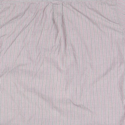 Mens UK Size M Maine Blue  Button-Up Short Sleeve Casual Shirt