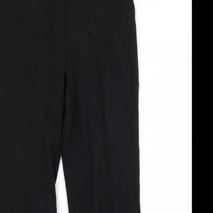 Womens UK Size 14 M&S Regular Fit  Black Trousers