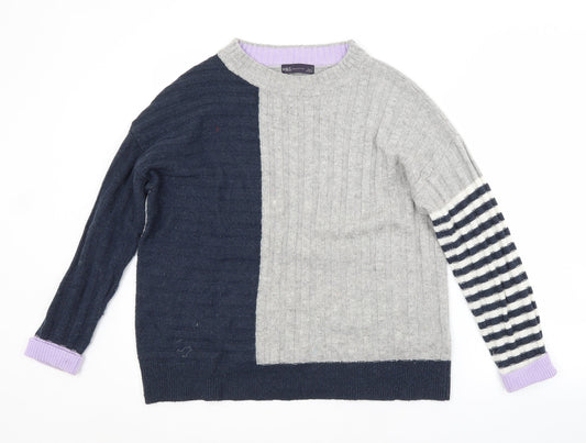 Womens UK Size M M&S Multicoloured Pullover Jumper