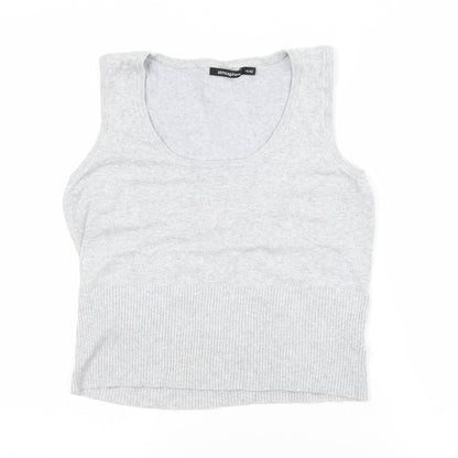 Womens UK Size 14 Atmosphere Grey Basic Tank