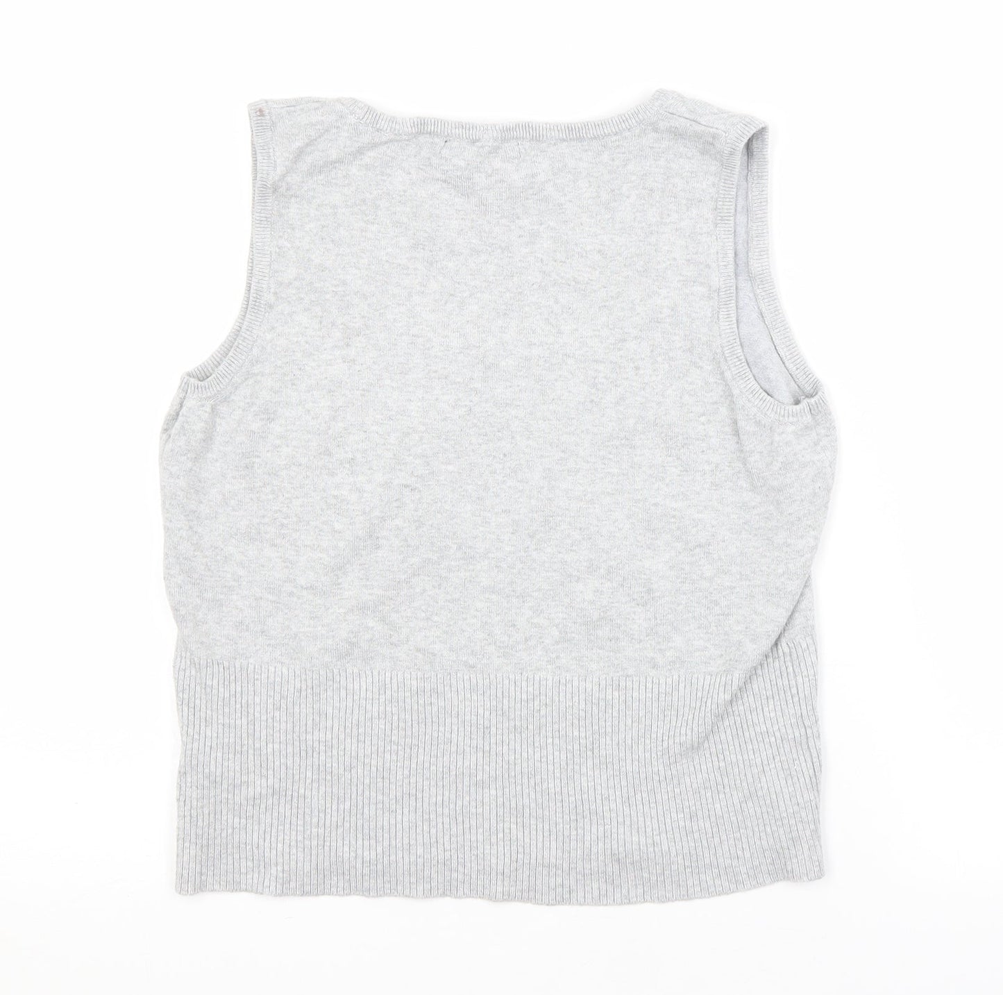 Womens UK Size 14 Atmosphere Grey Basic Tank