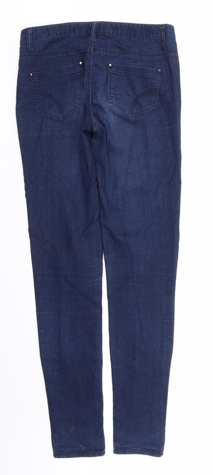 Denim Co Womens Blue  Cotton Jegging Jeans Size 8 L33 in Regular