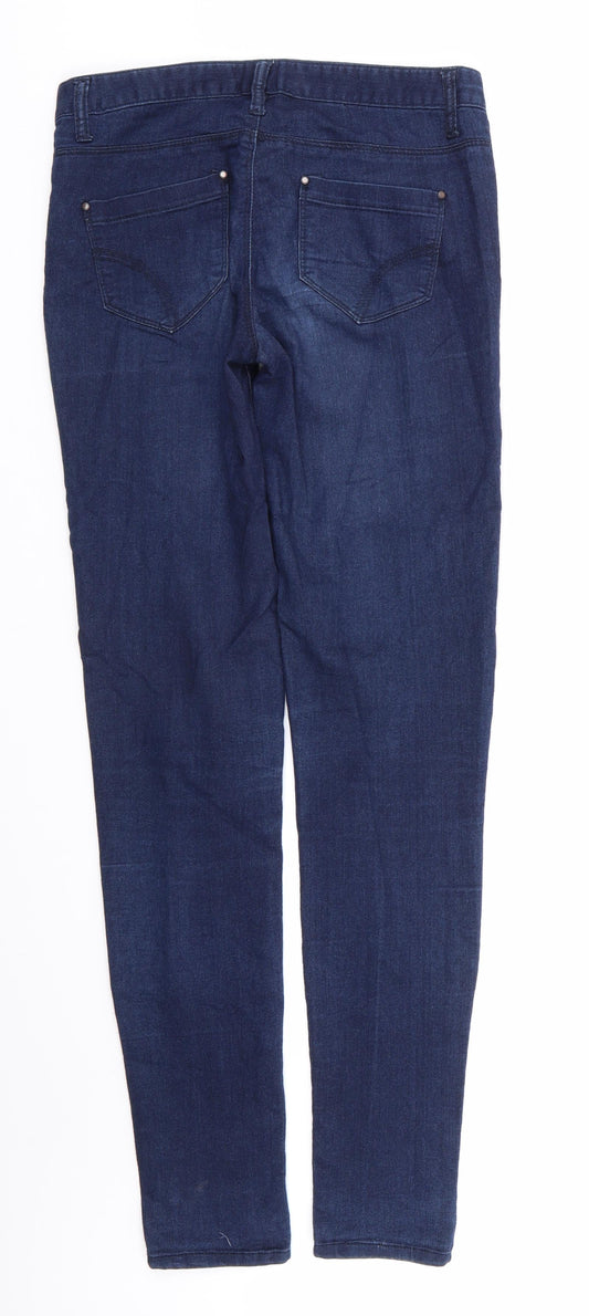 Denim Co Womens Blue  Cotton Jegging Jeans Size 8 L33 in Regular