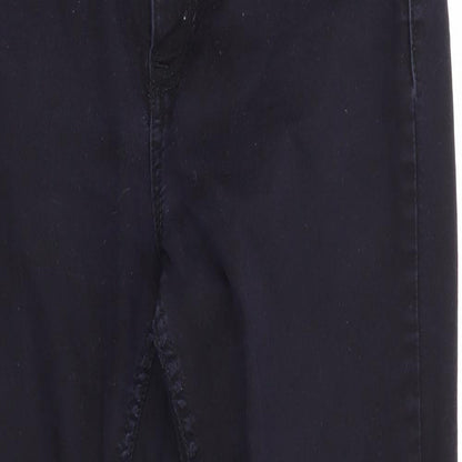 New Look  Womens Blue  Cotton Skinny Jeans Size 10 L23 in Regular  - Blue Black India Super Skinny
