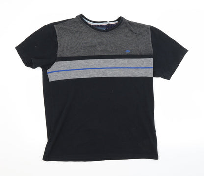 Easy Mens Multicoloured  Cotton  Polo Size M Cowl Neck