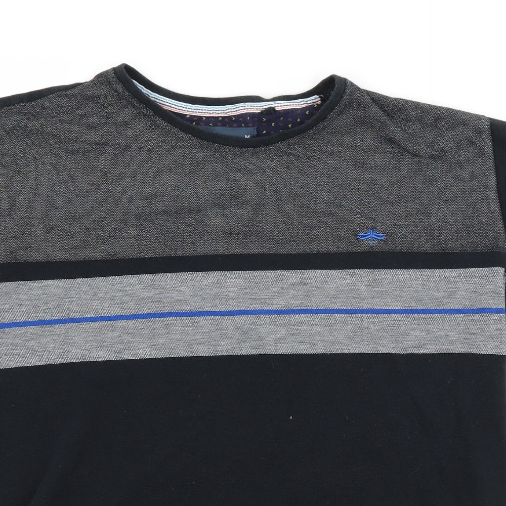 Easy Mens Multicoloured  Cotton  Polo Size M Cowl Neck