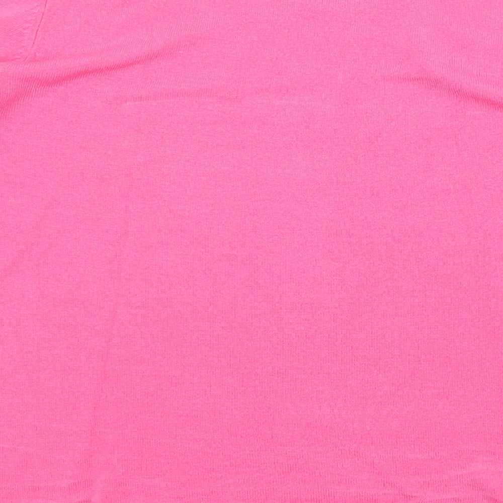 Womens UK Size 10 M&S Pink Pullover Jumper