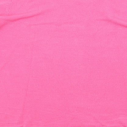 Womens UK Size 10 M&S Pink Pullover Jumper