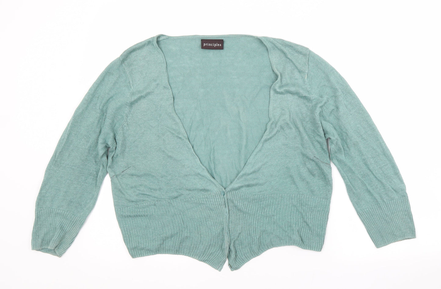 Womens UK Size 18 Principles Multicoloured Cardigan Jumper