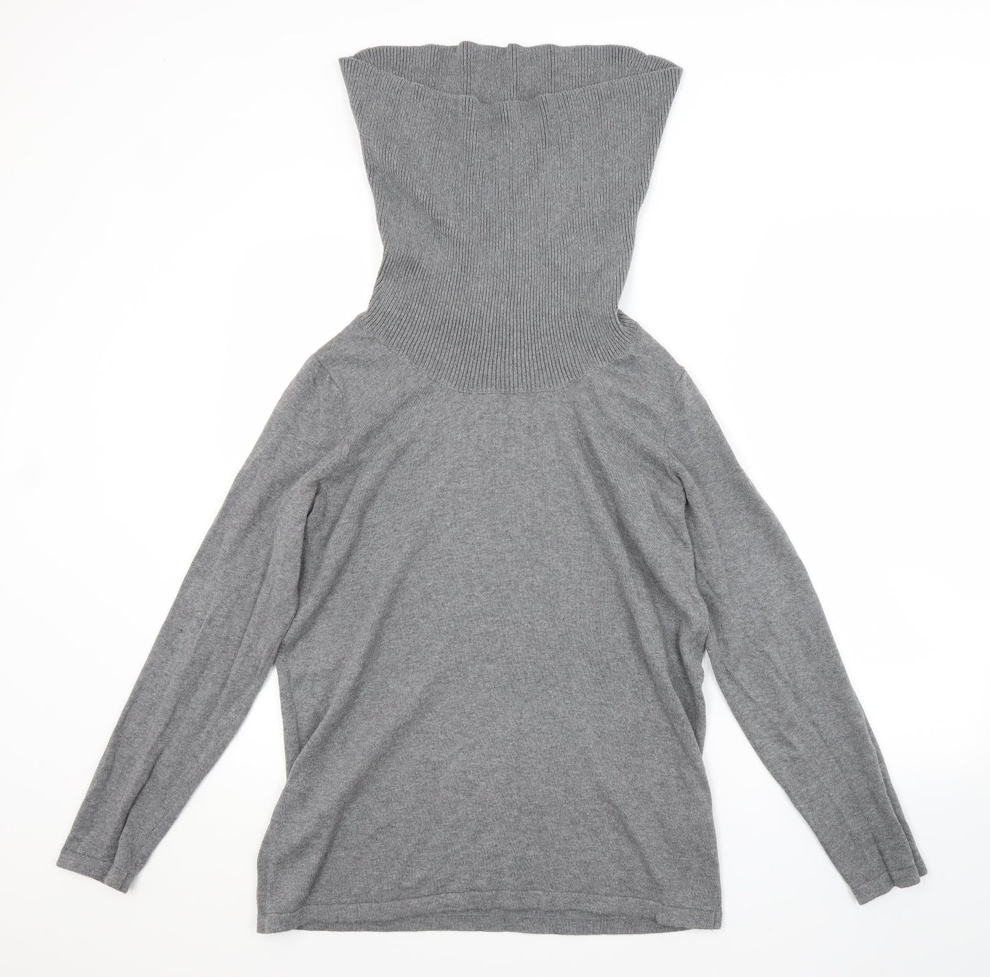Womens UK Size 12 BPC Grey Pullover Jumper