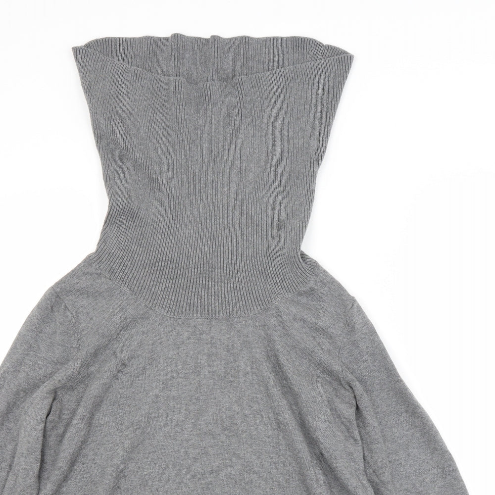 Womens UK Size 12 BPC Grey Pullover Jumper
