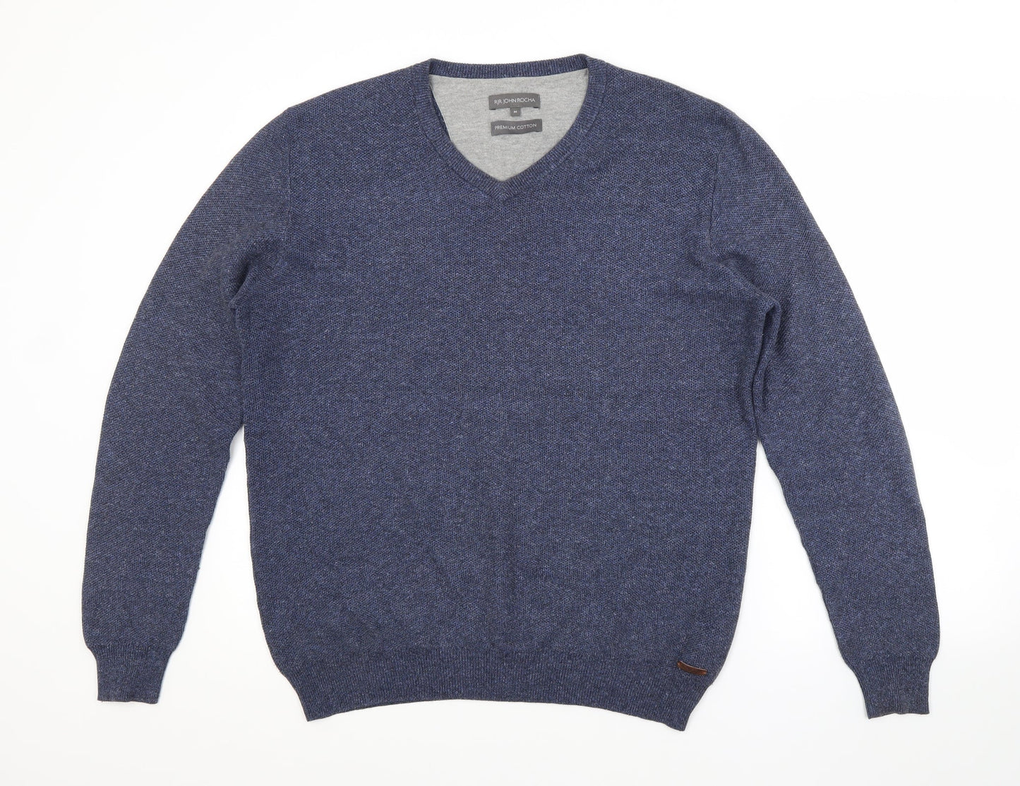 Womens UK Size M RJR.John Rocha Blue Pullover Jumper