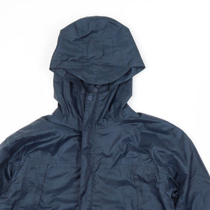 Result Boys Blue   Rain Coat Coat Size 9-10 Years