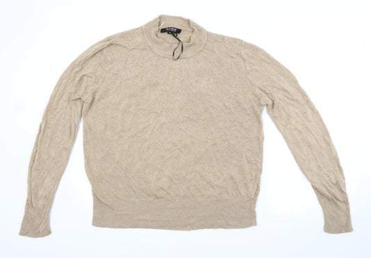Womens UK Size 20 Preworn Brown Pullover Jumper