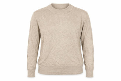 Womens UK Size 20 Preworn Brown Pullover Jumper
