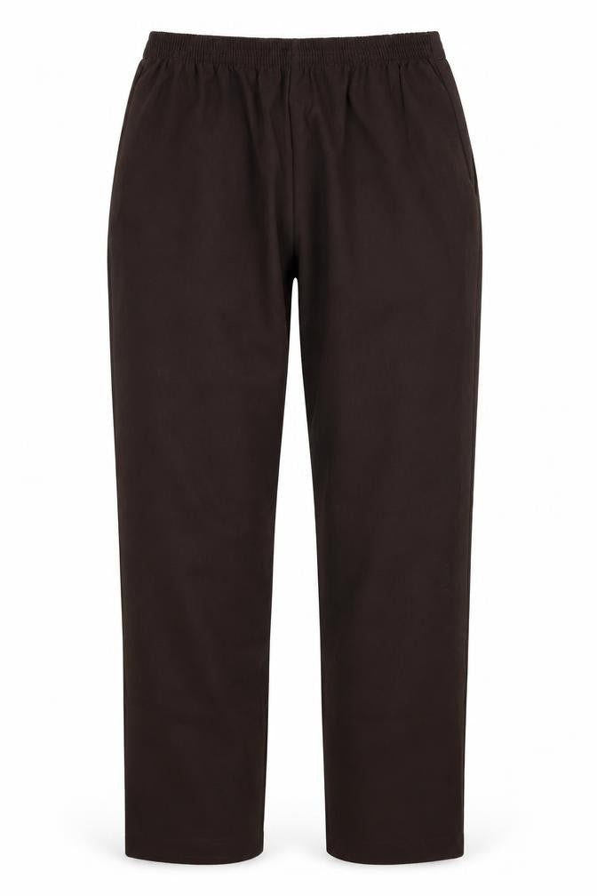 Womens UK Size 12 Preworn Regular Fit  Brown Trousers