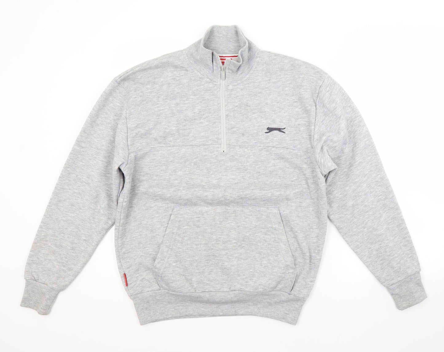 Mens UK Size S Slazenger Grey Full Zip Sweatshirt