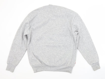 Mens UK Size S Slazenger Grey Full Zip Sweatshirt