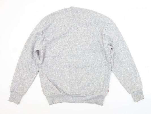 Mens UK Size S Slazenger Grey Full Zip Sweatshirt