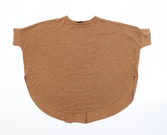 Womens UK Size 8 River Island Brown Pullover Jumper