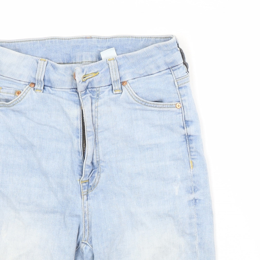 Womens UK Size 6 Preworn Regular Fit Cut-Off Shorts