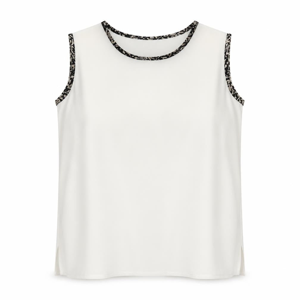 Womens UK Size 16 EYE CATCH White Basic Blouse