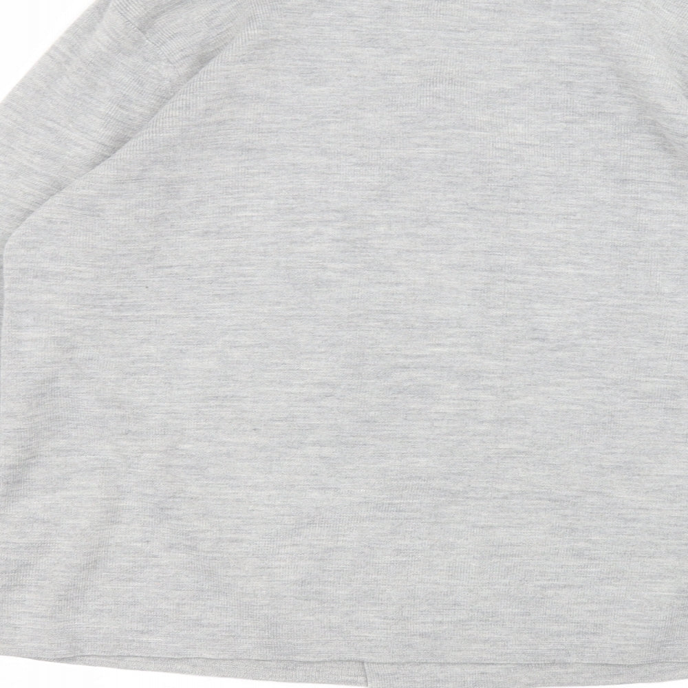 Goodsouls Womens Grey Round Neck  Acrylic Cardigan Jumper Size XL