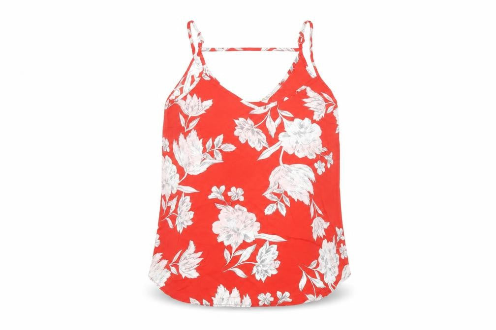 Womens UK Size 8 Primark Red Basic Blouse
