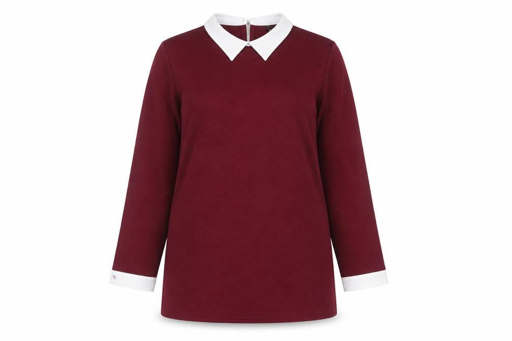Womens UK Size 12 Primark Red Pullover Jumper