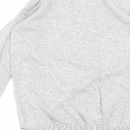 Womens UK Size M Matalan Grey Pullover Jumper