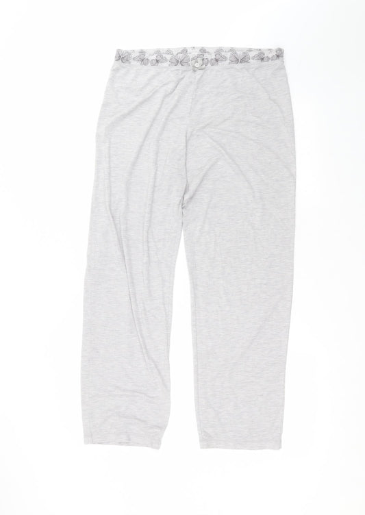 Womens UK Size 12 Debinhams Regular Fit  Grey Trousers