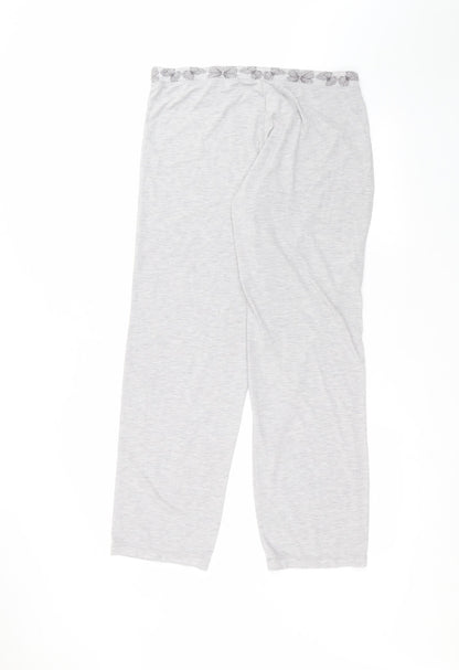 Womens UK Size 12 Debinhams Regular Fit  Grey Trousers
